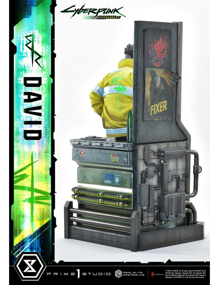 Prime 1 Studio - Cyberpunk: Edgerunners - Figurine Real Elite Masterline Series David Deluxe Bonus Version