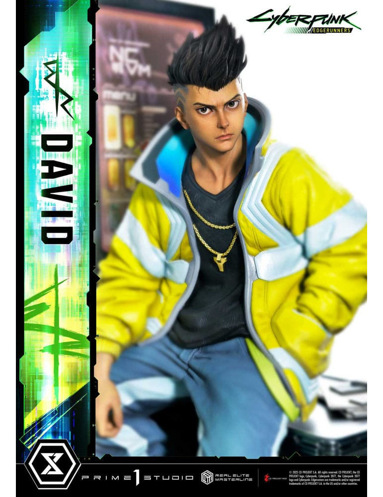 Prime 1 Studio - Cyberpunk: Edgerunners - Figure Real Elite Masterline Series David Deluxe Bonus Version