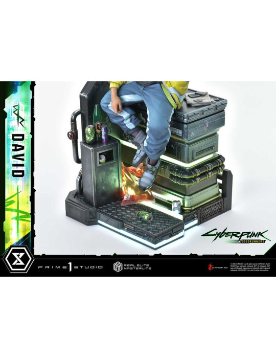 Prime 1 Studio - Cyberpunk: Edgerunners - Figure Real Elite Masterline Series David Deluxe Bonus Version