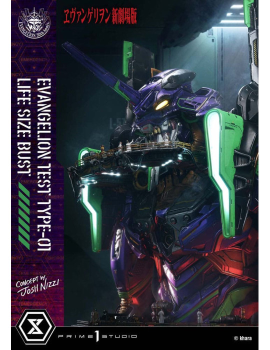 Prime 1 Studio - Neon Genesis Evangelion - bust Test Type-01 (Concept by Josh Nizzi)
