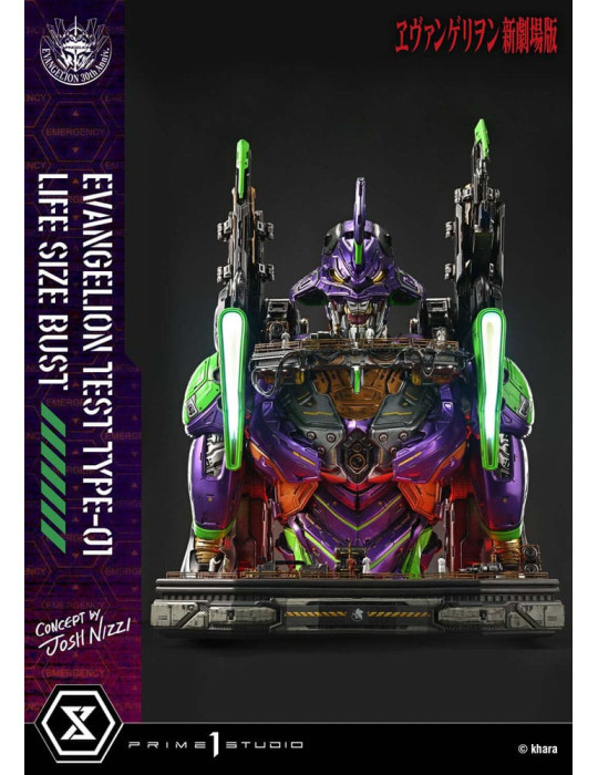 Prime 1 Studio - Neon Genesis Evangelion - bust Test Type-01 (Concept by Josh Nizzi)