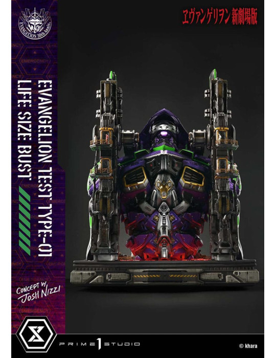 Prime 1 Studio - Neon Genesis Evangelion - buste Test Type-01 (Concept by Josh Nizzi)