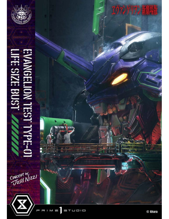 Prime 1 Studio - Neon Genesis Evangelion - bust Test Type-01 (Concept by Josh Nizzi) Bonus Ver.
