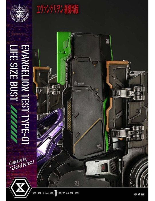Prime 1 Studio - Neon Genesis Evangelion - bust Test Type-01 (Concept by Josh Nizzi) Bonus Ver.