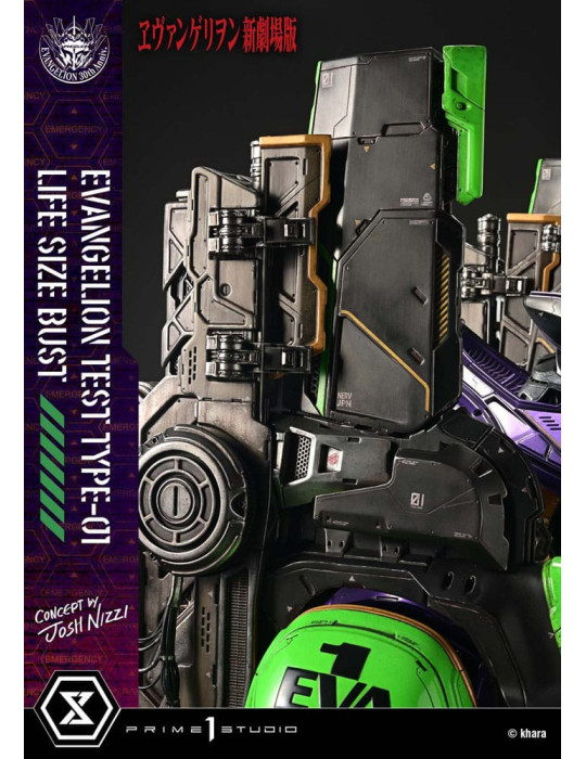 Prime 1 Studio - Neon Genesis Evangelion - bust Test Type-01 (Concept by Josh Nizzi) Bonus Ver.