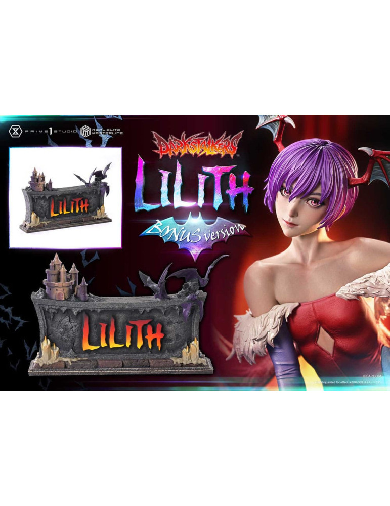 Prime 1 Studio - Darkstalkers - figurine Real Elite Masterline Series Lilith Bonus Version