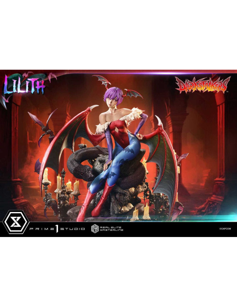 Prime 1 Studio - Darkstalkers - figurine Real Elite Masterline Series Lilith Bonus Version