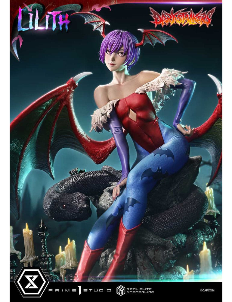 Prime 1 Studio - Darkstalkers - figure Real Elite Masterline Series Lilith Bonus Version