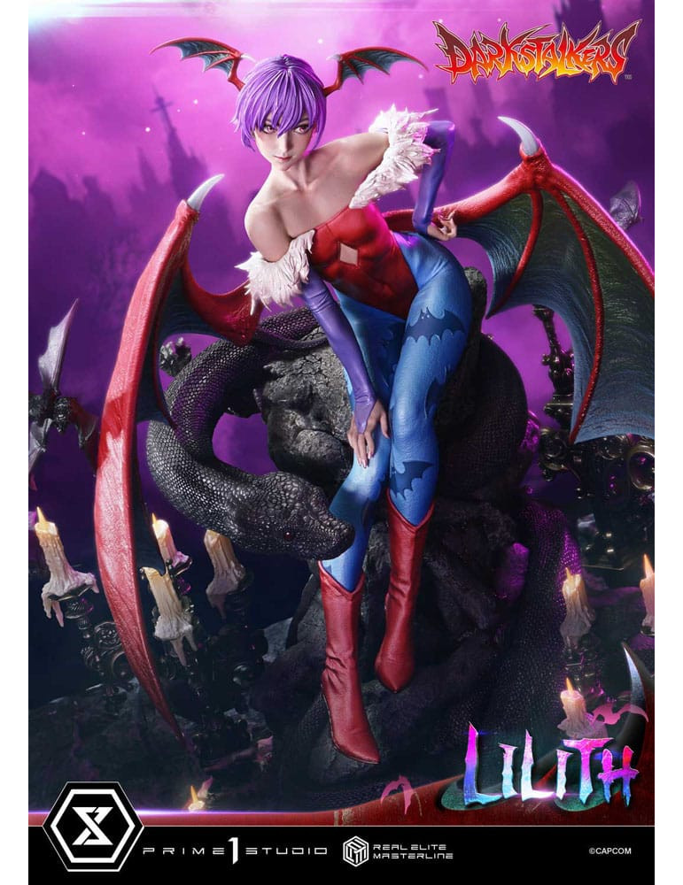 Prime 1 Studio - Darkstalkers - figure Real Elite Masterline Series Lilith Bonus Version