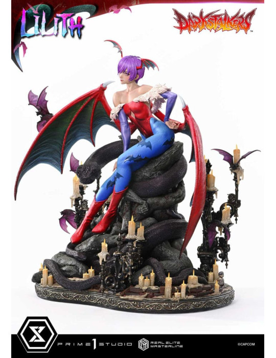 Prime 1 Studio - Darkstalkers - figurine Real Elite Masterline Series Lilith Bonus Version