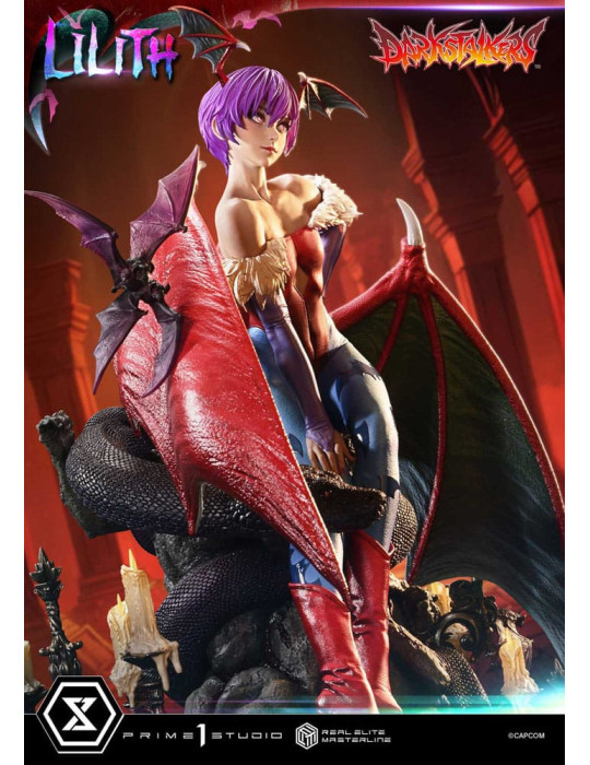 Prime 1 Studio - Darkstalkers - figure Real Elite Masterline Series Lilith Bonus Version