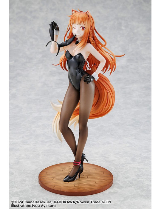 Kadokawa - Spice and Wolf: Merchant Meets the Wise Wolf - Figure Holo Light Novel bunny Ver. illustration by Jyuu Ayakura