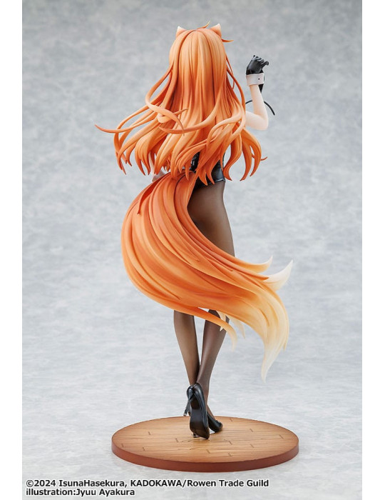 Kadokawa - Spice and Wolf: Merchant Meets the Wise Wolf - Figure Holo Light Novel bunny Ver. illustration by Jyuu Ayakura