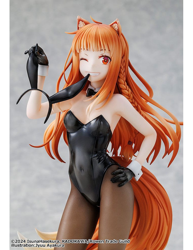 Kadokawa - Spice and Wolf: Merchant Meets the Wise Wolf - Figure Holo Light Novel bunny Ver. illustration by Jyuu Ayakura