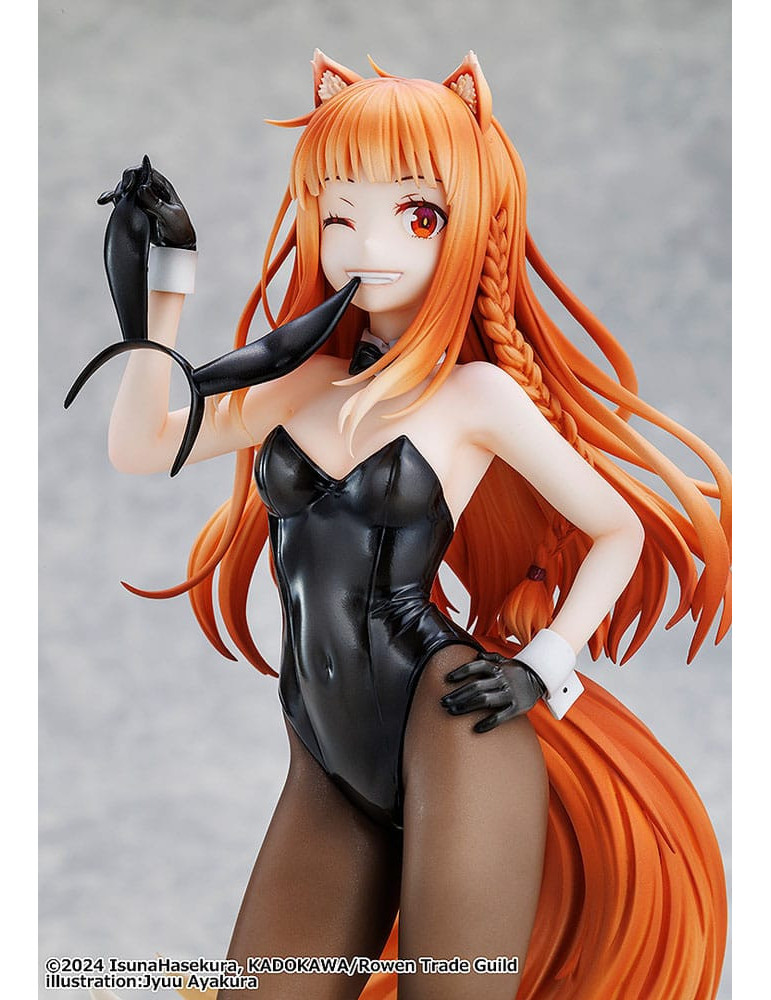 Kadokawa - Spice and Wolf: Merchant Meets the Wise Wolf - Figure Holo Light Novel bunny Ver. illustration by Jyuu Ayakura