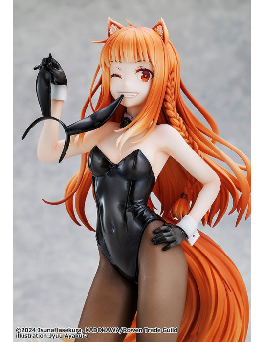 Kadokawa - Spice and Wolf: Merchant Meets the Wise Wolf - Figure Holo Light Novel bunny Ver. illustration by Jyuu Ayakura