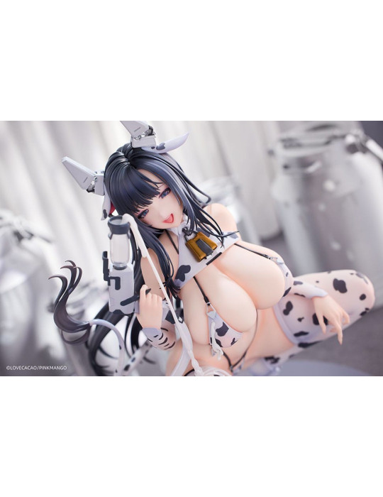 PinkMango - figurine Milky white Milky chan illustration by LOVECACAO Special Ver.