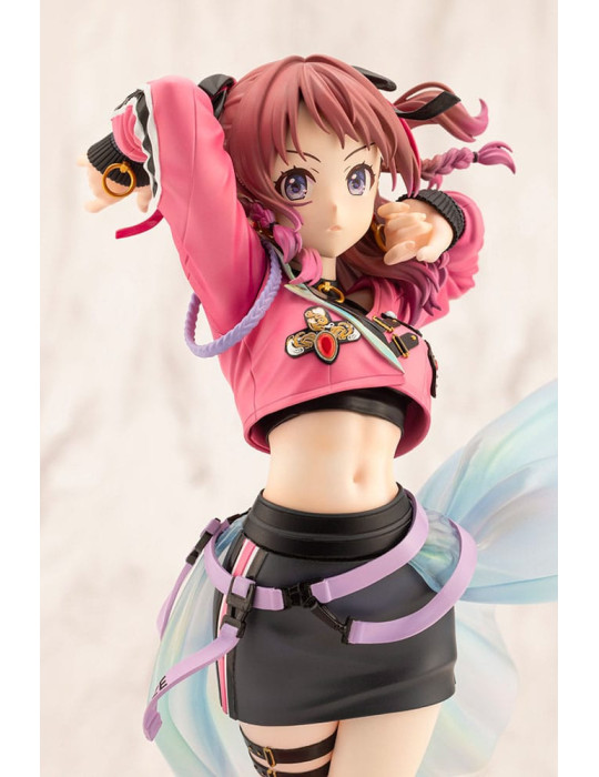 Kotobukiya - The Idolmaster Gakuen - figurine Saki Hanami Fighting My Way