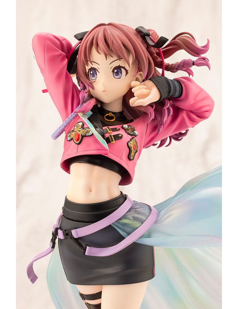 Kotobukiya - The Idolmaster Gakuen - figurine Saki Hanami Fighting My Way