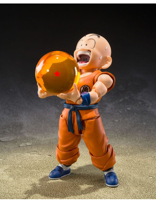 Bandai - Dragon Ball - Figurine S.H.Figuarts Krillin Son Goku´s old Friend