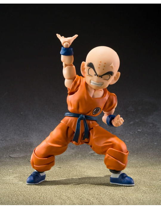 Bandai - Dragon Ball - Figurine S.H.Figuarts Krillin Son Goku´s old Friend