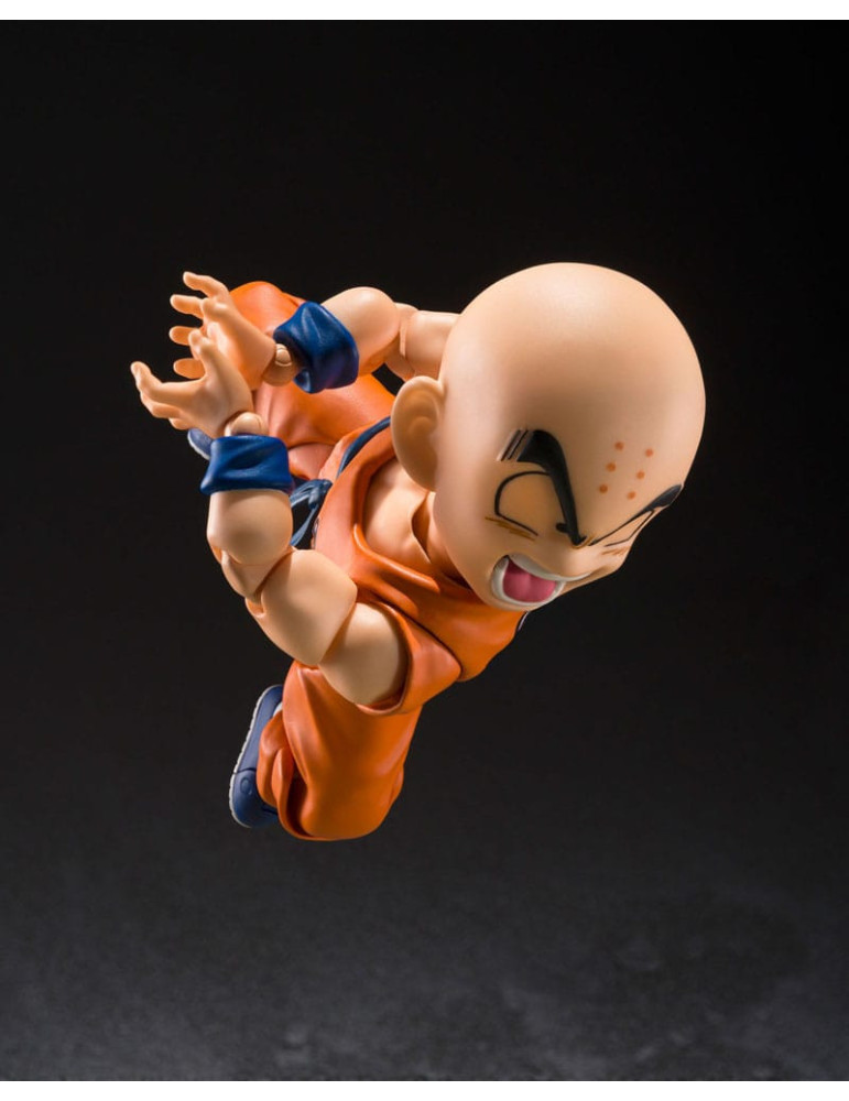 Bandai - Dragon Ball - Figurine S.H.Figuarts Krillin Son Goku´s old Friend