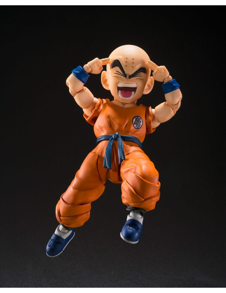 Bandai - Dragon Ball - Figurine S.H.Figuarts Krillin Son Goku´s old Friend
