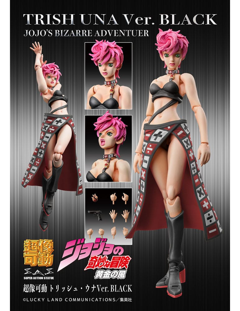 Medicos Entertainment - JoJo's Bizarre Adventure Part 5 - Figure Trish Una Black Ver.