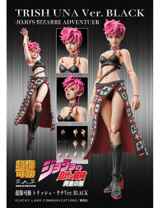 Medicos Entertainment - JoJo's Bizarre Adventure Part 5 - Figure Trish Una Black Ver.