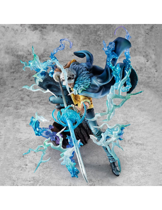 Megahouse - One Piece - Figurine Portrait Of Pirates WA-MAXIMUM Trafalgar Law The Surgeon of Death Awaken Ver.