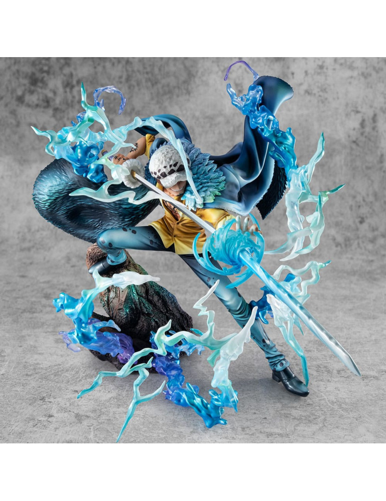 Megahouse - One Piece - Figurine Portrait Of Pirates WA-MAXIMUM Trafalgar Law The Surgeon of Death Awaken Ver.