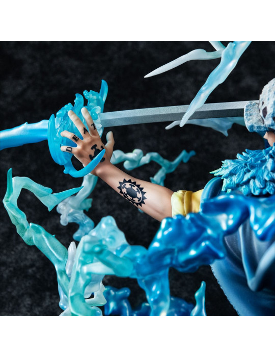 Megahouse - One Piece - Figurine Portrait Of Pirates WA-MAXIMUM Trafalgar Law The Surgeon of Death Awaken Ver.