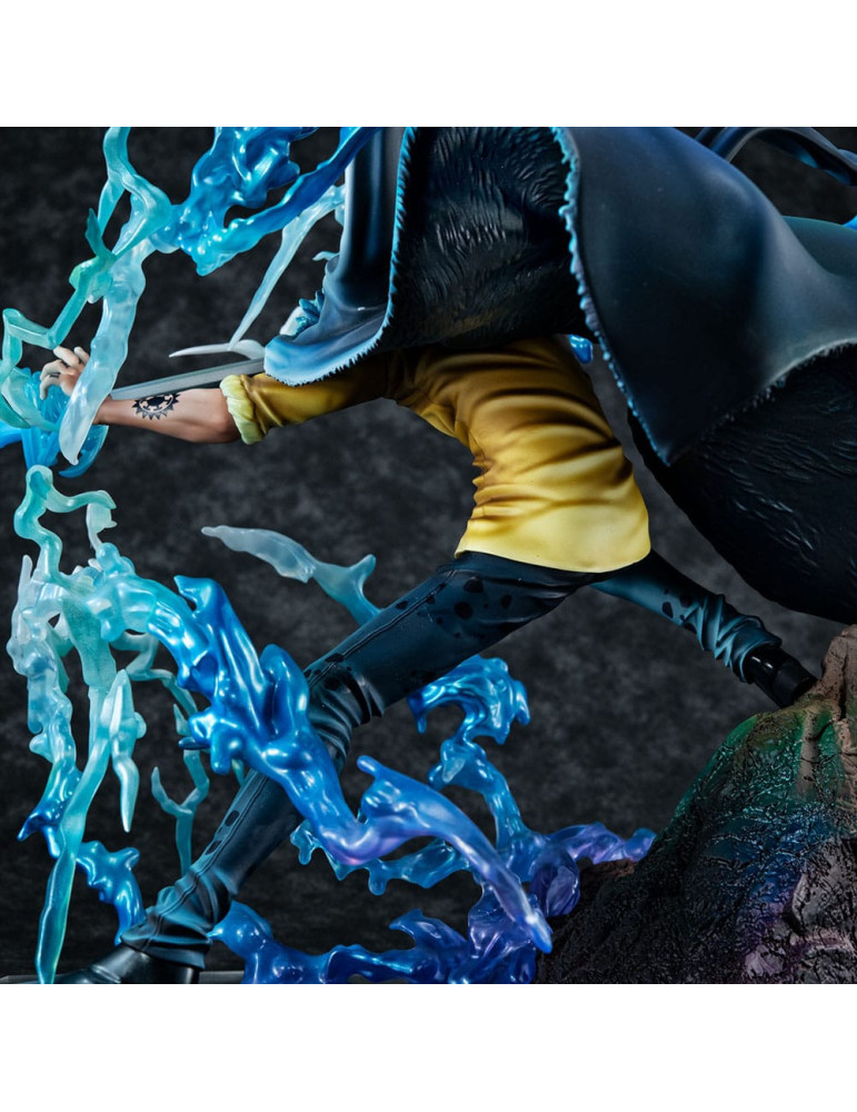 Megahouse - One Piece - Figurine Portrait Of Pirates WA-MAXIMUM Trafalgar Law The Surgeon of Death Awaken Ver.