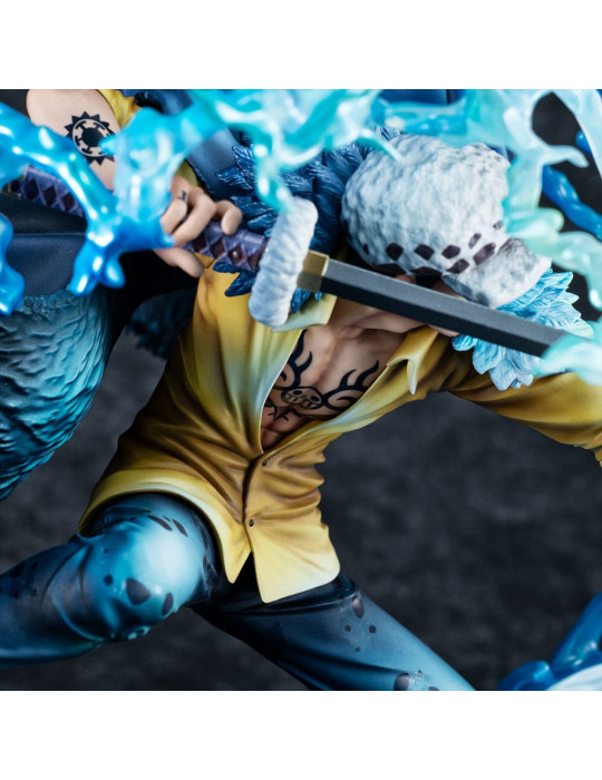 Megahouse - One Piece - Figure Portrait Of Pirates WA-MAXIMUM Trafalgar Law The Surgeon of Death Awaken Ver.