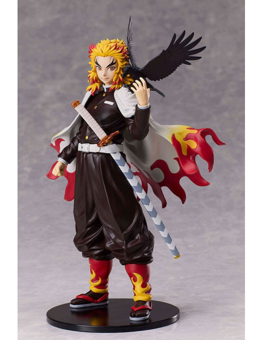 Aniplex - Demon Slayer: Kimetsu no Yaiba - Figurine Kyojuro Rengoku Flame Hashira