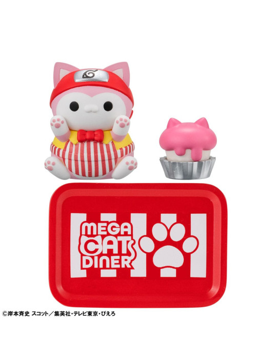 Megahouse - Naruto Shippuden - figurines Mega Cat Diner