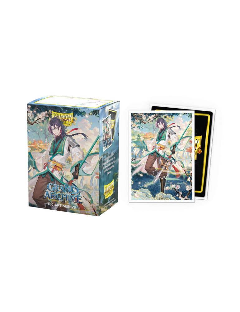 Grand Archive 100 Standard Art Sleeves Jin, Fate Defiant