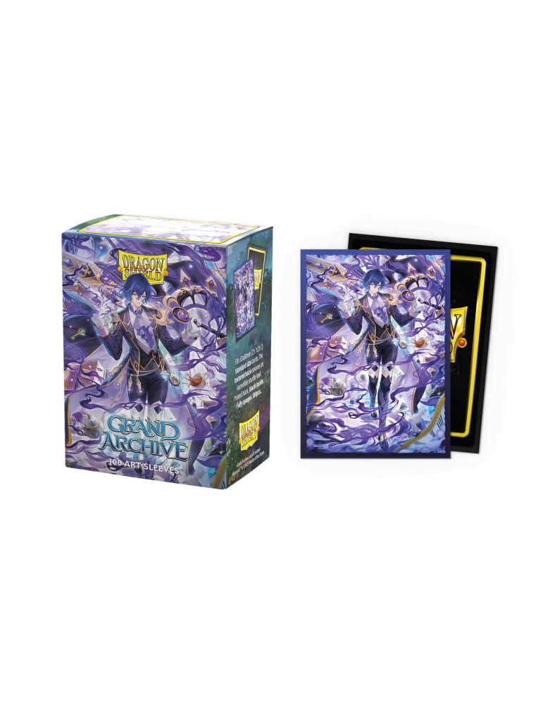 Grand Archive 100 Standard Matte Dual Art Sleeves Ciel, Mirage's Grave