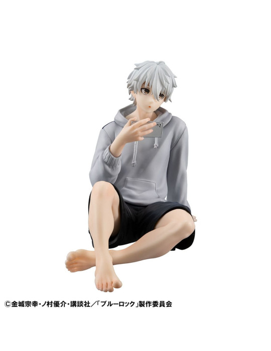 Megahouse - Blue Lock - G.E.M. Series Figurine Seishiro Nagi Repaint Ver. Palm Size