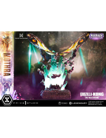 Prime 1 Studio - Godzilla x Kong: The New Empire - Figurine Ultimate Diorama Masterline Series Mothra Bonus Version