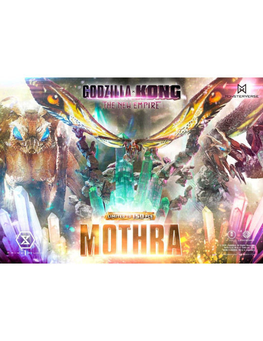 Prime 1 Studio - Godzilla x Kong: The New Empire - Ultimate Diorama Masterline Series figure Mothra Bonus Version