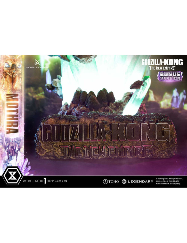 Prime 1 Studio - Godzilla x Kong: The New Empire - Ultimate Diorama Masterline Series figure Mothra Bonus Version