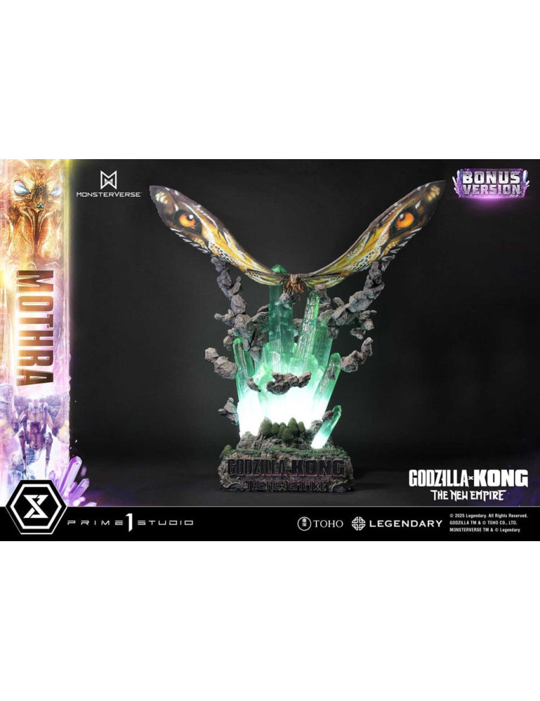 Prime 1 Studio - Godzilla x Kong: The New Empire - Ultimate Diorama Masterline Series figure Mothra Bonus Version