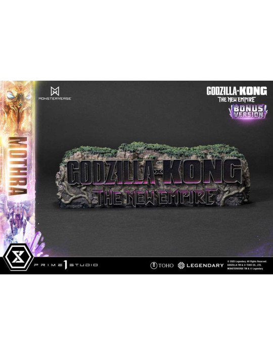 Prime 1 Studio - Godzilla x Kong: The New Empire - Figurine Ultimate Diorama Masterline Series Mothra Bonus Version