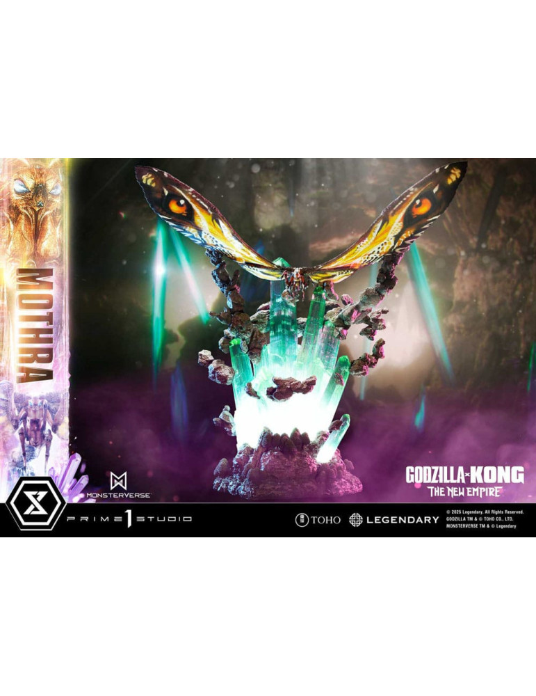 Prime 1 Studio - Godzilla x Kong: The New Empire - Ultimate Diorama Masterline Series figure Mothra Bonus Version