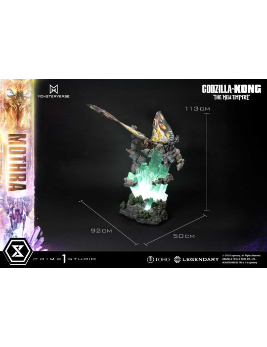 Prime 1 Studio - Godzilla x Kong: The New Empire - Ultimate Diorama Masterline Series figure Mothra Bonus Version