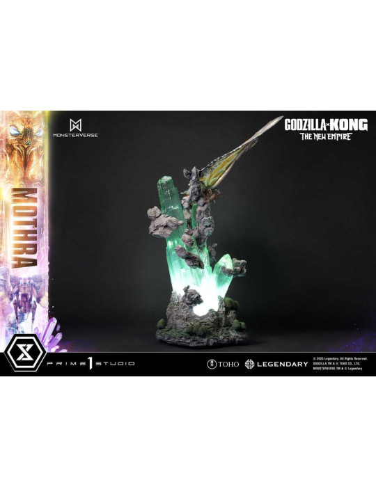 Prime 1 Studio - Godzilla x Kong: The New Empire - Figurine Ultimate Diorama Masterline Series Mothra Bonus Version