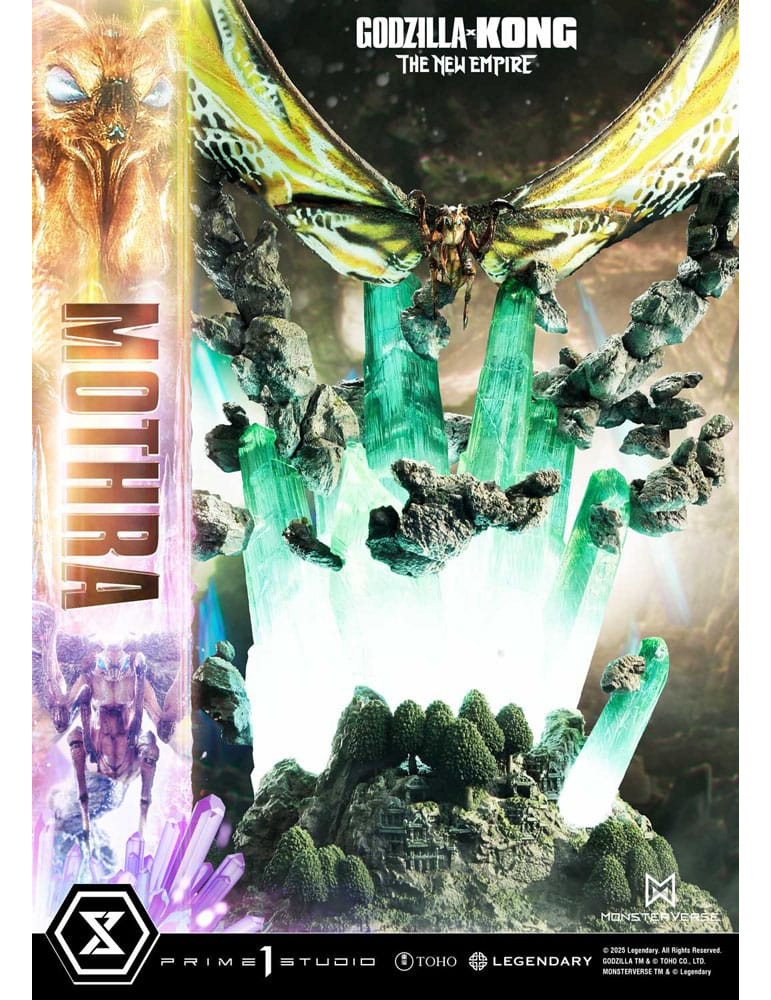 Prime 1 Studio - Godzilla x Kong: The New Empire - Ultimate Diorama Masterline Series figure Mothra Bonus Version