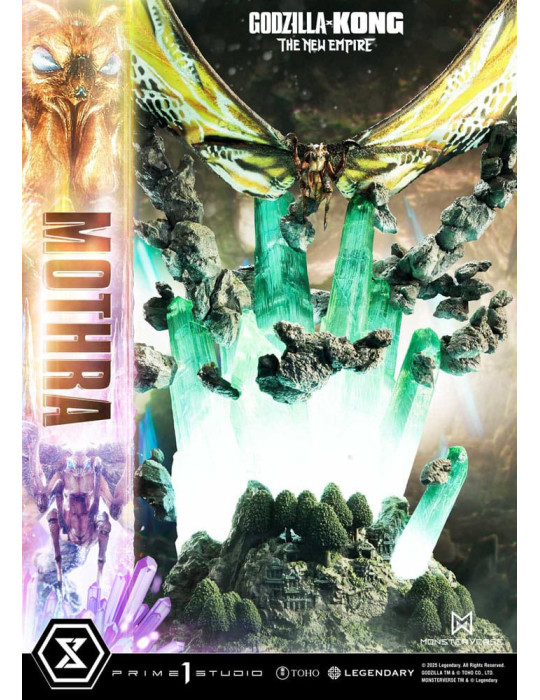 Prime 1 Studio - Godzilla x Kong: The New Empire - Ultimate Diorama Masterline Series figure Mothra Bonus Version
