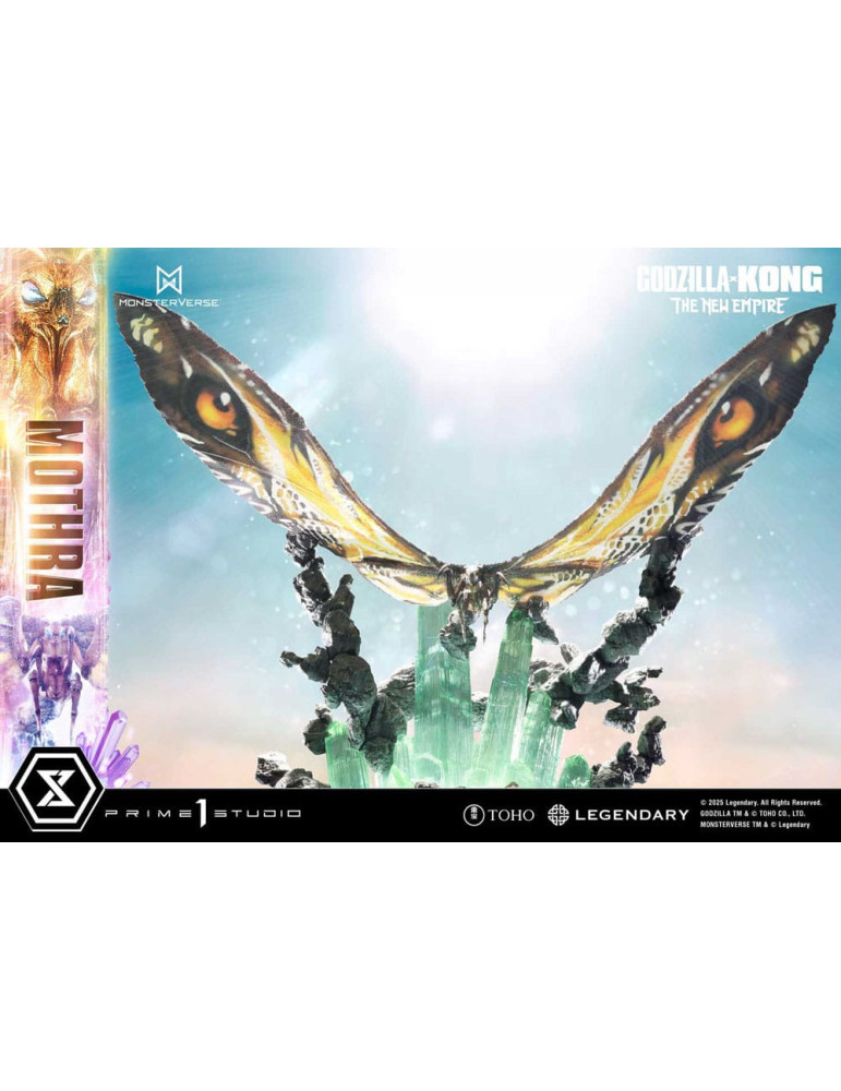 Prime 1 Studio - Godzilla x Kong: The New Empire - Ultimate Diorama Masterline Series figure Mothra Bonus Version